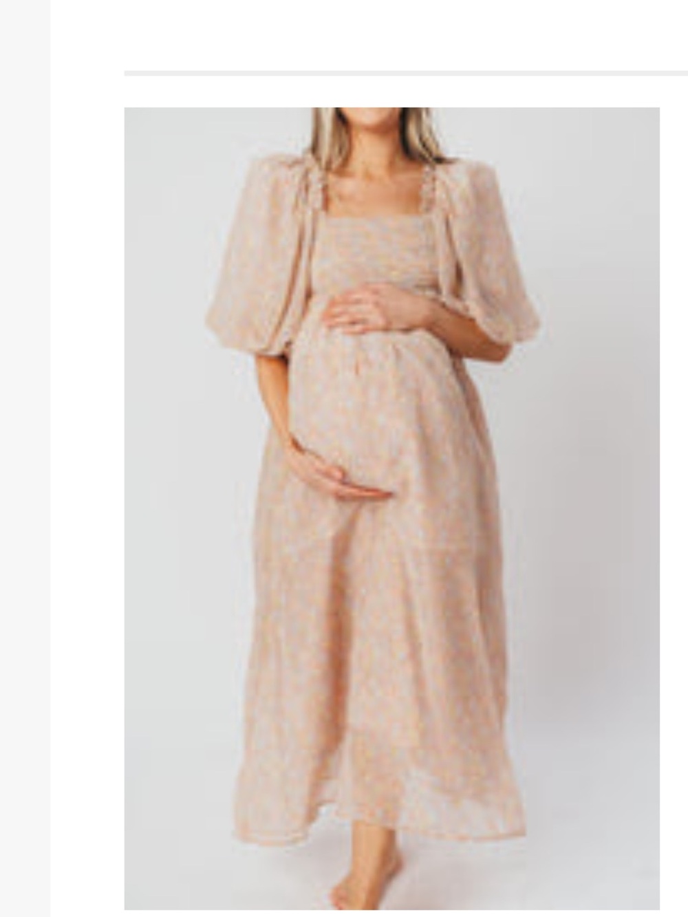 Worth Collective Melody Maxi Dress – Mauve Floral | Size M